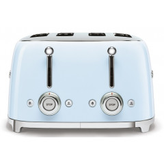 SMEG TSF03PBEU TOSTAPANE 4 SCOMPARTI 4 FETTE 2000 W AZZURRO LUCIDO 50'S STYLE