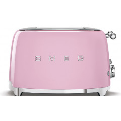 SMEG TSF03PKEU TOSTAPANE 4 SCOMPARTI 4 FETTE 2000 W ROSA LUCIDO 50'S STYLE