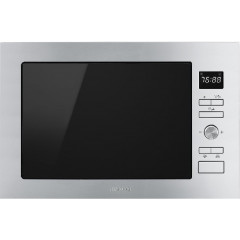 SMEG FMI425X FORNO A MICROONDE + GRILL DA INCASSO ACCIAIO INOX 25 LT 5 FUNZIONI