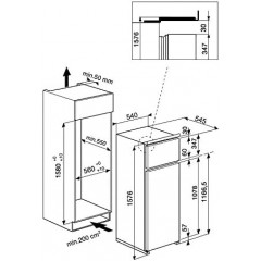 HOTPOINT ARISTON T16A2DHA1 FRIGORIFERO DOPPIA PORTA CLASSE F