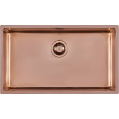 FOSTER 2157858 LAVELLO 1 VASCA KE ACCIAIO FINITURA COPPER  ST 75 CM