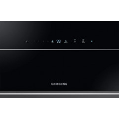 SAMSUNG NK36N9804VBUR CAPPA CUCINA ASPIRANTE A PARETE 90 CM VETRO NERO