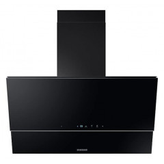 SAMSUNG NK36N9804VBUR CAPPA CUCINA ASPIRANTE A PARETE 90 CM VETRO NERO