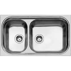 FOSTER 1562001 LAVELLO 2 VASCHE DX BIG BOWL INOX