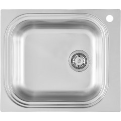 FOSTER 1511002 LAVELLO 1 VASCA BIG BOWL PILETTA A DESTRA INOX