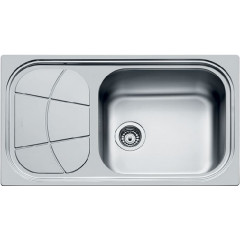 FOSTER 1561201 LAVELLO BIG BOWL 1 VASCA DX CON SGOCCIOLATOIO INOX