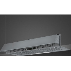 SMEG KSEIR92SEP CAPPA INTEGRATA 90 CM SILVER 3 VELOCITA 115 WATT 730 m3/h