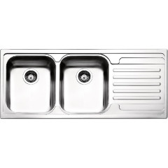 APELL VE1162IRBC LAVELLO SPAZZOLATO GOCCIOLATOIO DESTRA 1160 x 500 mm INOX