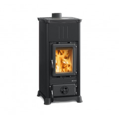 LA NORDICA EMILIANA STEEL NERO ANTRACITE STUFA A LEGNA POTENZA 6.5 KW 7112605