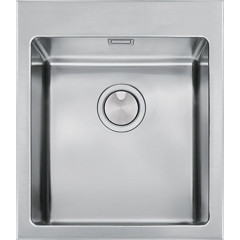 APELL LNR39FBC RADIUS R12 LAVELLO 390x510 mm INCASSO/FILOTOP INOX