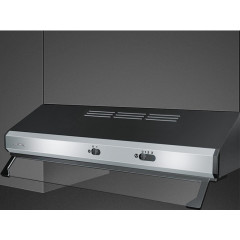 SMEG KSEC61XE2 CAPPA INTEGRATA 60 cm ASPIRANTE CON FRONTALINO ACCIAIO INOX