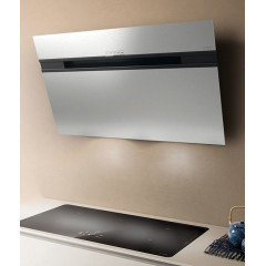 ELICA STRIPE IX/A/90 CAPPA PARETE 90CM ASPIRANTE TOUCH CONTROL ILL.LED INOX