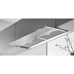 ELICA GLASS OUT IX/A/90 CAPPA ASPIRANTE 90CM ACCIAIO INOX + VETRO TOUCH 555 m³/h