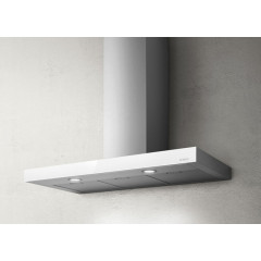 ELICA JOY WHIX/A/90 CAPPA PARETE 90CM ASPIRANTE INOX VETRO BIANCO