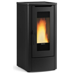 EXTRAFLAME DAHIANA PLUS VFS STUFA PELLET 10KW NERA VENTILATA  287 m3 1285552