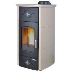 LAMINOX TSP 28 I-A VICTORIA IDRO PRESTIGE TERMOSTUFA A PELLET 28 KW AVORIO