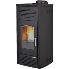 LAMINOX TS 24 IP-N CARLOTTA IDRO PLUS TERMOSTUFA A PELLET 24 KW ANTRACITE