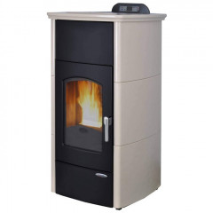 LAMINOX TSP 18 I-A TINA IDRO PRESTIGE TERMOSTUFA A PELLET 20 KW AVORIO