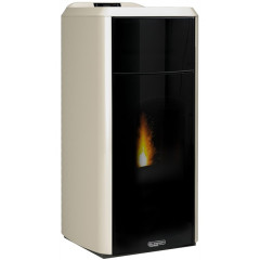 LAMINOX TLB18I-A GRETA IDRO LUX BLACK LINE TERMOSTUFA PELLET 18KW NO VENTILATA