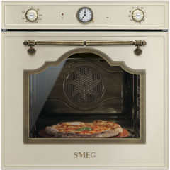 SMEG CORTINA SFP750POPZ FORNO PIZZA PIROLITICO 9 PROGRAMMI PANNA CLASSE A