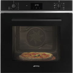 SMEG SF6400PZB FORNO PIZZA INCASSO 60 CM 8 PROGRAMMI NERO CLASSE A