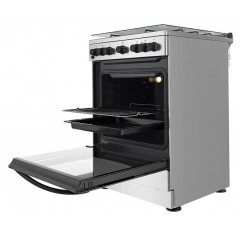 INDESIT IS67G4PHWE CUCINA PIANO COTTURA 4 FUOCHI FORNO MULTIFUNZIONE CLASSE A