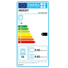 INDESIT IS67G8CHXE CUCINA PIANO COTTURA 4 FUOCHI FORNO MULTIFUNZIONE CLASSE A