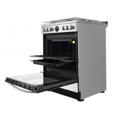 INDESIT IS67G8CHXE CUCINA PIANO COTTURA 4 FUOCHI FORNO MULTIFUNZIONE CLASSE A