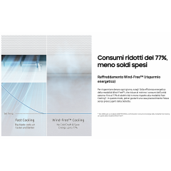 SAMSUNG WINDFREE C-NEXT CONDIZIONATORE 12000 BTU R32 WIFI CLASSE A++/A+