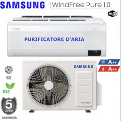 SAMSUNG WINDFREE PURE CONDIZIONATORE 9000 BTU 21MILA MICRO FORI WIFI CLASSE A++