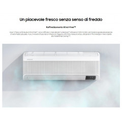 SAMSUNG CLIMATIZZATORE WINDFREE ELITE WIFI DUAL SPLIT R32 AJ040TXJ2KG 9000+9000