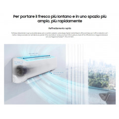 SAMSUNG CLIMATIZZATORE WINDFREE C-NEXT WIFI DUALSPLIT AJ040TXJ2KG 9000+12000