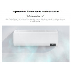 SAMSUNG CLIMATIZZATORE WINDFREE C-NEXT WIFI DUALSPLIT AJ040TXJ2KG 9000+12000