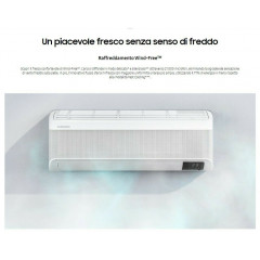 SAMSUNG CONDIZIONATORE WINDFREE ELITE WIFI DUAL SPLIT R32 AJ040TXJ2KG 7000+9000