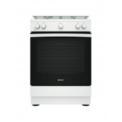 INDESIT IS67G1KMWE CUCINA A GAS LIBERA INSTALLAZIONE 60 CM 4 FUOCHI 71 LITRI