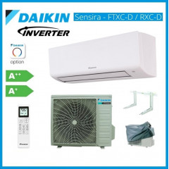 DAIKIN SENSIRA FTXC25D CLIMATIZZATORE 9000 BTU + STAFFA + TELO CLASSE A++