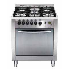 LOFRA CURVA C76GV/C CUCINA ACCIAIO INOX 70X60 CM 5 BRUCIATORI FORNO A GAS