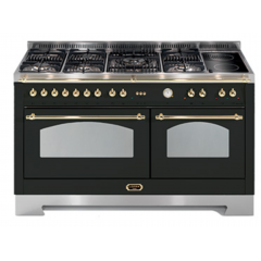 LOFRA DOLCEVITA RNMD156MFT+MFT/AEOV CUCINA 150X60 NERA 7 BRUCIATORI FORNO