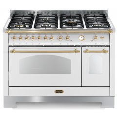 LOFRA DOLCEVITA RBPD126MFT+E/2AEO CUCINA 120X60 BIANCO PERLA 7 BRUCIATORI