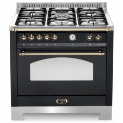 LOFRA DOLCEVITA RNMG96MFT/CI CUCINA 90X60 NERA 5 BRUCIATORI FORNO ELETTRICO