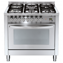 LOFRA PG96GV/CI CUCINA INOX 90X60 FORNO GAS VENTILATO 4BRUCIATORI TRIPLA CORONA