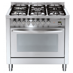 LOFRA PG96MF/CI CUCINA INOX 90X60 FORNO ELETTRICO MULTIFUNZIONE 4 BRUCIATORI