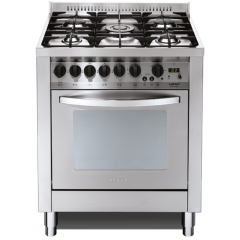 LOFRA P76MF/C CUCINA 70X60 CM ACCIAIO INOX SATINATO FORNO 9 PROGRAMMI 5 FUOCHI