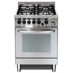 LOFRA P66GV/CI CUCINA ACCIAIO INOX 60X60 CM 4 FUOCHI FORNO A GAS 72 LT