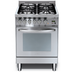 LOFRA P66MF/CI CUCINA 60X60 CM INOX 4 BRUCIATORI FORNO MULTIFUNZIONE