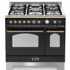 LOFRA DOLCEVITA RNMD96MFTE/CI CUCINA 90X60 NERA 5 BRUCIATORI DOPPIO FORNO