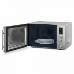 SMEG MOE25X FORNO MICROONDE LIBERA INSTALLAZIONE 6 FUNZIONI ACCIAIO INOX