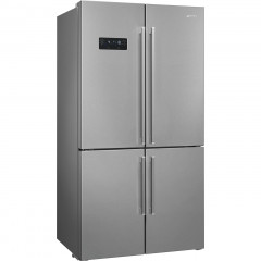 SMEG FRIGORIFERO FQ60XDF 4 PORTE INOX NOFROST LED INVERTER 182X90 CM