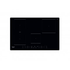 HOTPOINT HB0577BNE PIANO COTTURA A INDUZIONE 77CM 4 PIASTRE VETRO NERO