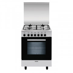 GLEM A664MI6 CUCINA 60X60 FORNO ELETTRICO 4 FUOCHI 6 FUNZIONI SAFE TOUCH